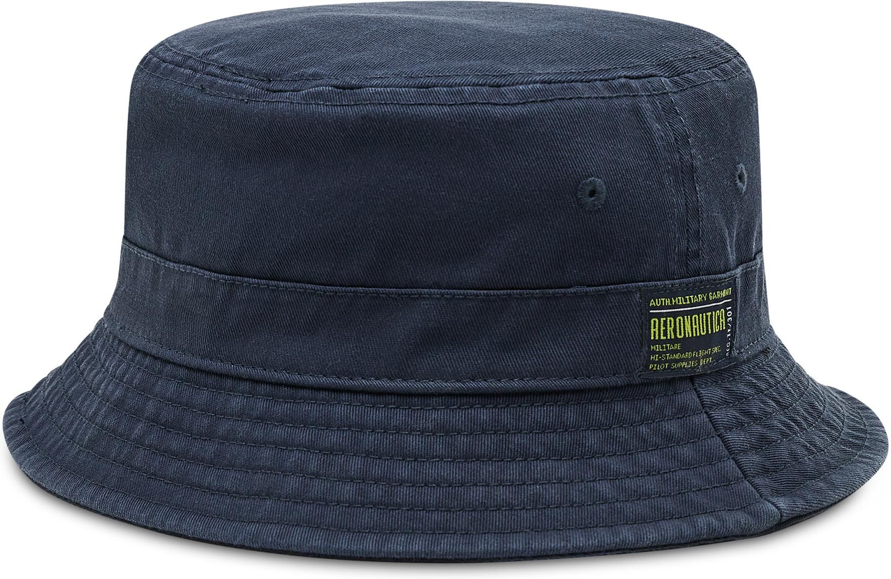 Kapelusz AERONAUTICA MILITARE Bucket 221HA1098CT2848 Blu Navy