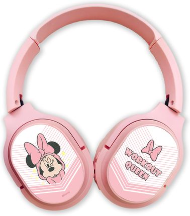 Disney Bezprzewodowe słuchawki stereo z mikrofonem Minnie 004 Różowy