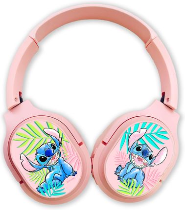 Disney Bezprzewodowe słuchawki stereo z mikrofonem Stich 002 Różowy