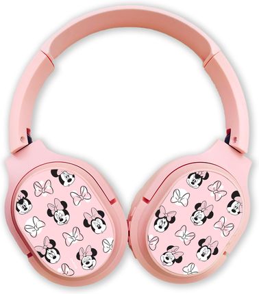 Disney Bezprzewodowe słuchawki stereo z mikrofonem Minnie 005 Różowy