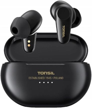 Tonsil Słuchawki bezprzewodowe Czarne (T65BT)