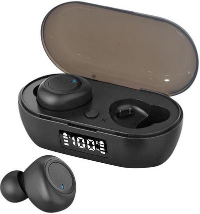 Vakoss Słuchawki z mikrofonem SK-885BK Bluetooth, douszne, ze stacją dokującą, czarne