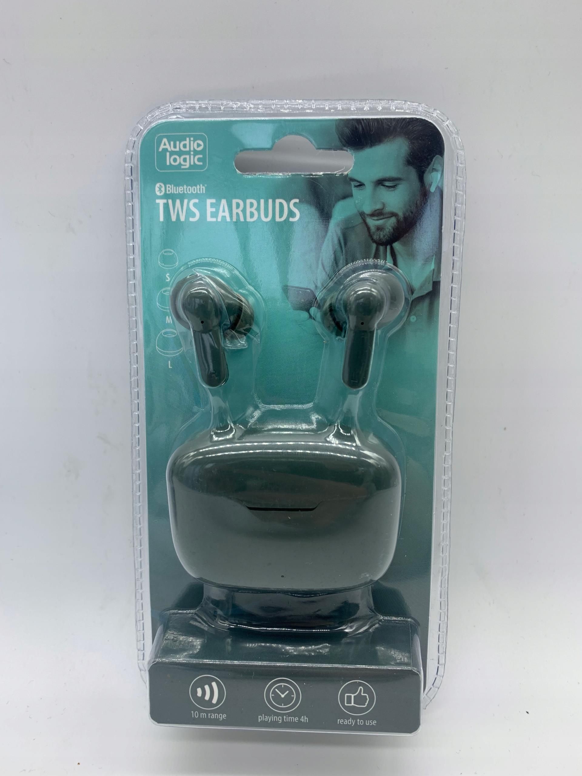 Słuchawki Audio Logic Słuchawki bezprzewodowe douszne LogicZIELONE