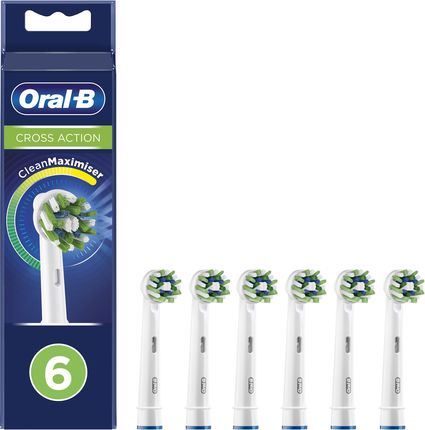 Oral-B CrossAction Końcówki z technologią CleanMaximiser 6 szt.