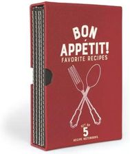 Zdjęcie Zestaw 5 notatników na przepisy Bon Apettit - Chełmża