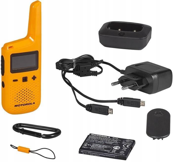 Motorola T72 Żółty - zdjęcie 1 Motorola T72 Żółty