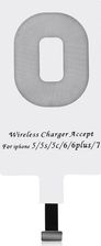 Choetech adapter do bezprzewodowego ładowania Qi Lightning wkładka indukcyjna biały (WP-IP)