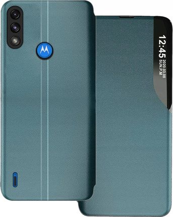 Etui do Motorola E7 E7i Power Smart Window Case