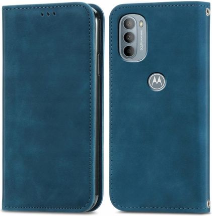 Skórzane Etui Wallet Case do Motorola Moto G31/G41