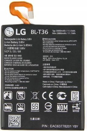 LG ORYGINALNA BATERIA LG BL-T36 K10 2018 K11 X410 K30 BLT36