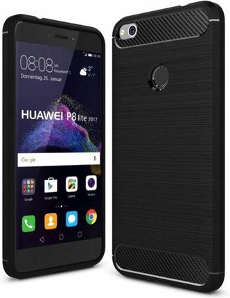 Etui Do Huawei P9 Lite 2017 Carbon Case Slim+szkło