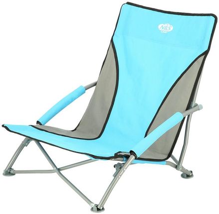 Nils Camp Krzesło Plażowe Niebiesko Szare Nc3035 Miętowy