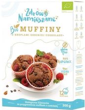 Zdjęcie Mieszanka Do Wypieku Muffinków Z Kroplami Gorzkiej Czekolady Bio 300g - Tczew