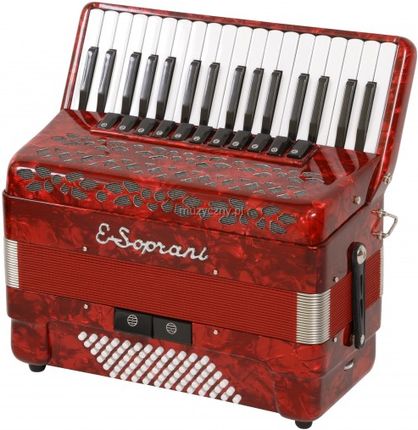E.Soprani 744 KK 34/4/11 72/4/4 Musette (czerwony) - Ceny i opinie