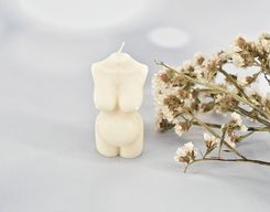 Świeca sojowa o kobiecych kształtach, Jagna_design - Świece i świeczniki handmade