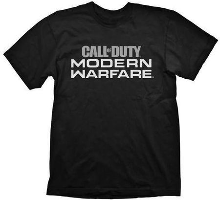 GAYA ENTERTAINMENT T-Shirt Call of Duty Modern Warfare "Logo" Czarny S