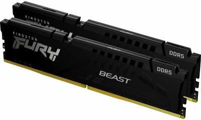 Kingston Fury Beast Black 16GB (2x8GB) DDR5 5600MHz CL40 DIMM (KF556C40BBK216)