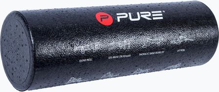 Pure2Improve Roller Trainer Czarny 45x15Cm