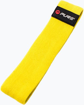Pure2Improve Taśma Oporowa Textile Resistance Band Light Żółty