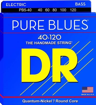 DR PB 40 Pure Blues struny do gitary basowej 40-120