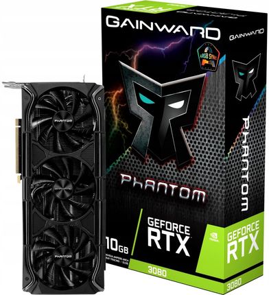 Gainward GeForce RTX3080 Phantom+ Lhr 10GB GDDR6X (NED3080U19IA1020M)