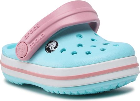 Klapki CROCS - Crocband Clog T 207005 Ice Blue/White