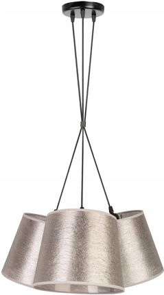 Duolla Design Lampa Wisząca Sufitowa Potrójna Abażur (80689)