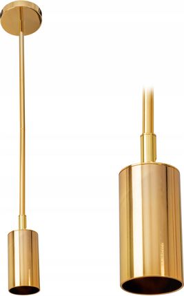 Toolight Lampa Sufitowa Wisząca Złota Nowoczesna Gold (APP6101CGOLD)