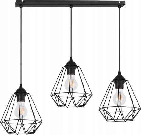 Light Home Sufitowa Lampa Wisząca Diament Loft Edison Led (CORRAL20253L)