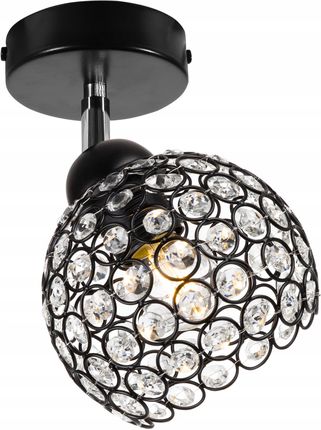 Light Home Loftowa Lampa Sufitowa Przegub Kula Kryształki Led (2222KP)