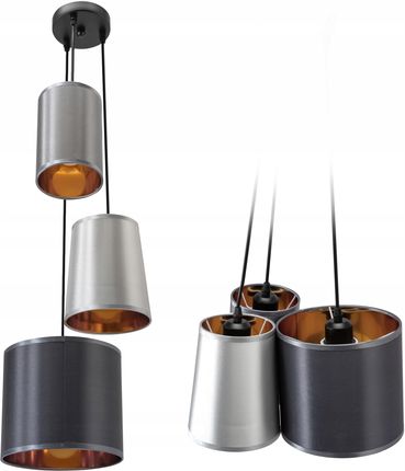 Toolight Lampa Sufitowa Wisząca Industrial Loft MIX Kolorów (OSW03212)