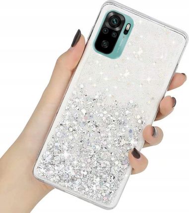 Etui Brokat Do Xiaomi Redmi Note 10 Glitter +szkło