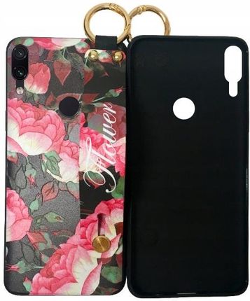 Etui Do Xiaomi Redmi Note 7 Kwiaty Pasek + Szkło