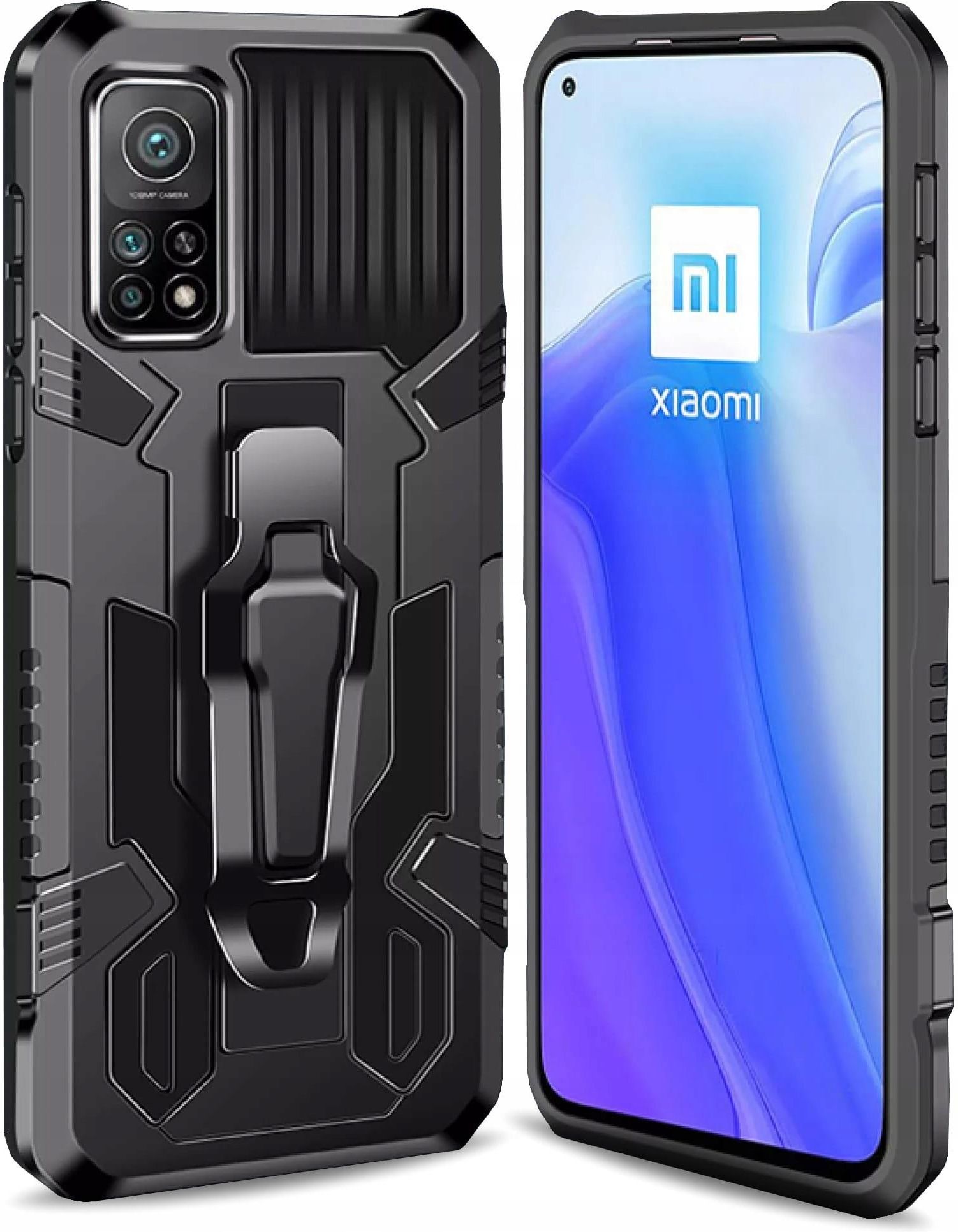 TesRank Cover Per Xiaomi Mi 10T / 10T Pro: Morbida, Sottile E Antiscivolo - Colore Nero - 5