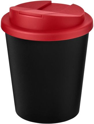 Upominkarnia Americano Espresso Eco Z Recyklingu 250Ml Pokrywą Odporną Na Zalanie Czarny Czerwony
