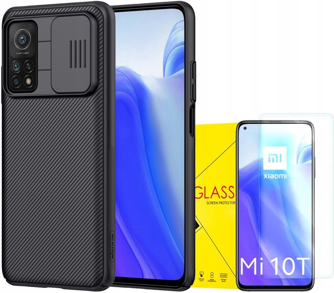 N NEWTOP Pellicola In Vetro Temperato 9H Per Xiaomi Mi 10T / 10T Pro (2 Pezzi) - 0.33mm, Trasparente, Anti-graffio - 5