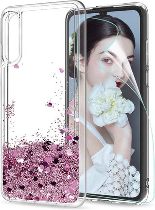 Etui Brokat Do Xiaomi MI A3 Liquid Case+szkło