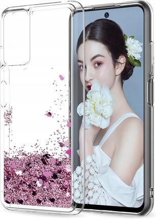 Etui Brokat Liquid Do Xiaomi Redmi 9T + Szkło