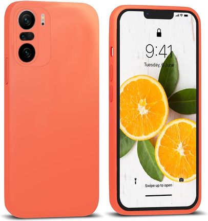 Etui Do Xiaomi Poco F3 Silikon Kolor Case + Szkło