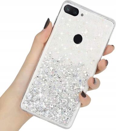 Etui Brokat Do Xiaomi MI 8 Lite Glitter + Szkło