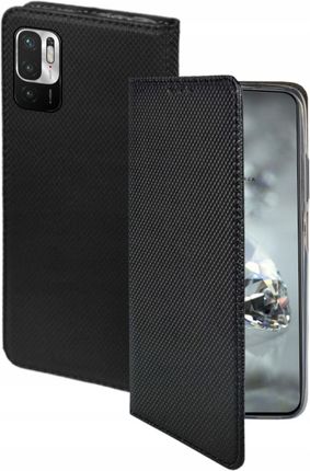 Etui Do Redmi Note 10 5G Smart Magnet Case + Szkło