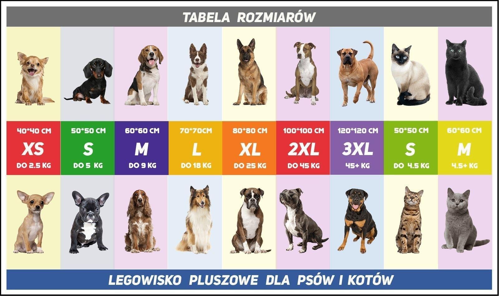 Unizoo Legowisko Dla Psa I Kota Pluszowe S 50Cm Ciepłe Biało Szare