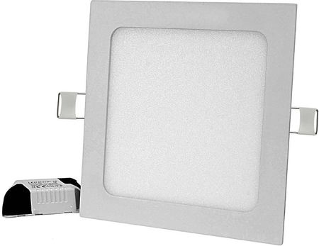 DECORATIVI KWADRATOWY PANEL LED PODTYNKOWY 12W B.NEUTRALNA 4000K 178 - 