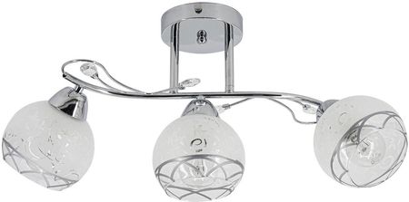 ELEM OLIVIER LAMPA SUFITOWA 3-PUNKTOWA CHROM 2982/3 8C 298238C