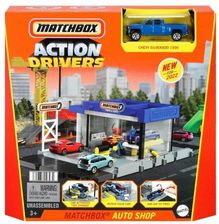Zdjęcie Mattel Matchbox Prawdziwe Przygody Warsztat samochodowy Zestaw startowy HDL34 - Sieradz