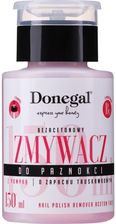 Zdjęcie Donegal Bezacetonowy zmywacz do paznokci o zapachu truskawkowym, z dozownikiem  Nail Polish Remover 150ml - Sokołów Małopolski