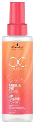 Schwarzkopf Professional Teksturyzujący spray do włosów  BC Bonacure Sun Protect Beach Waves Spray 150ml