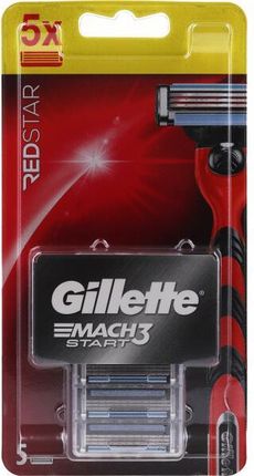 Gillette Wymienne ostrza do maszynki do golenia, 5 szt.  Mach3 Start 5 szt.