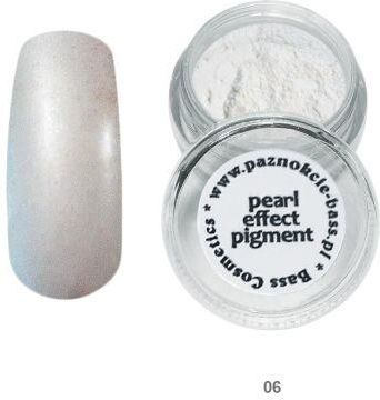 Bass Cosmetics Pigment Do Efektu Syrenki 7 Ml Pył Srebrnokredowobiały 