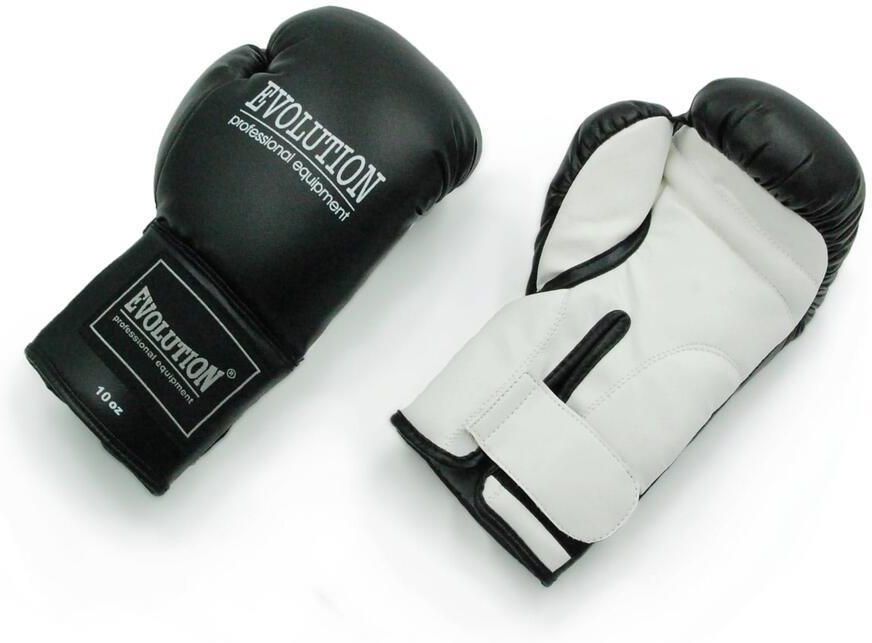 Evolution Professional Equipment Rękawice Bokserskie Basic Black Czarny ...